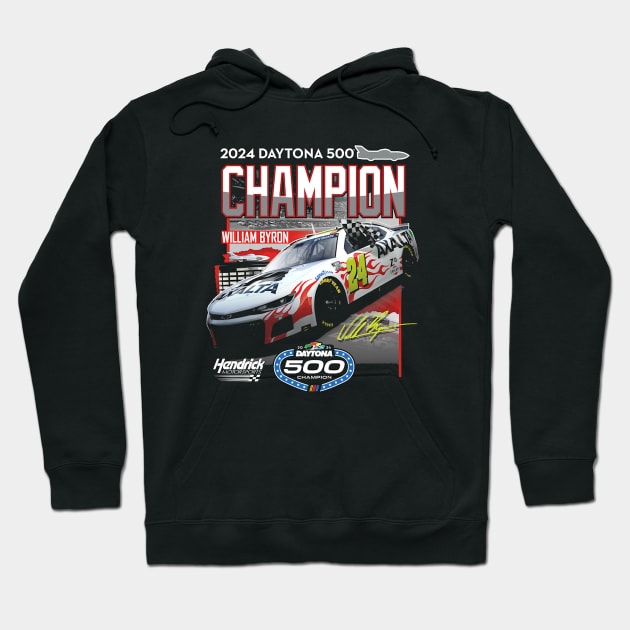 William Byron 500 Champion Hoodie by ganisfarhan